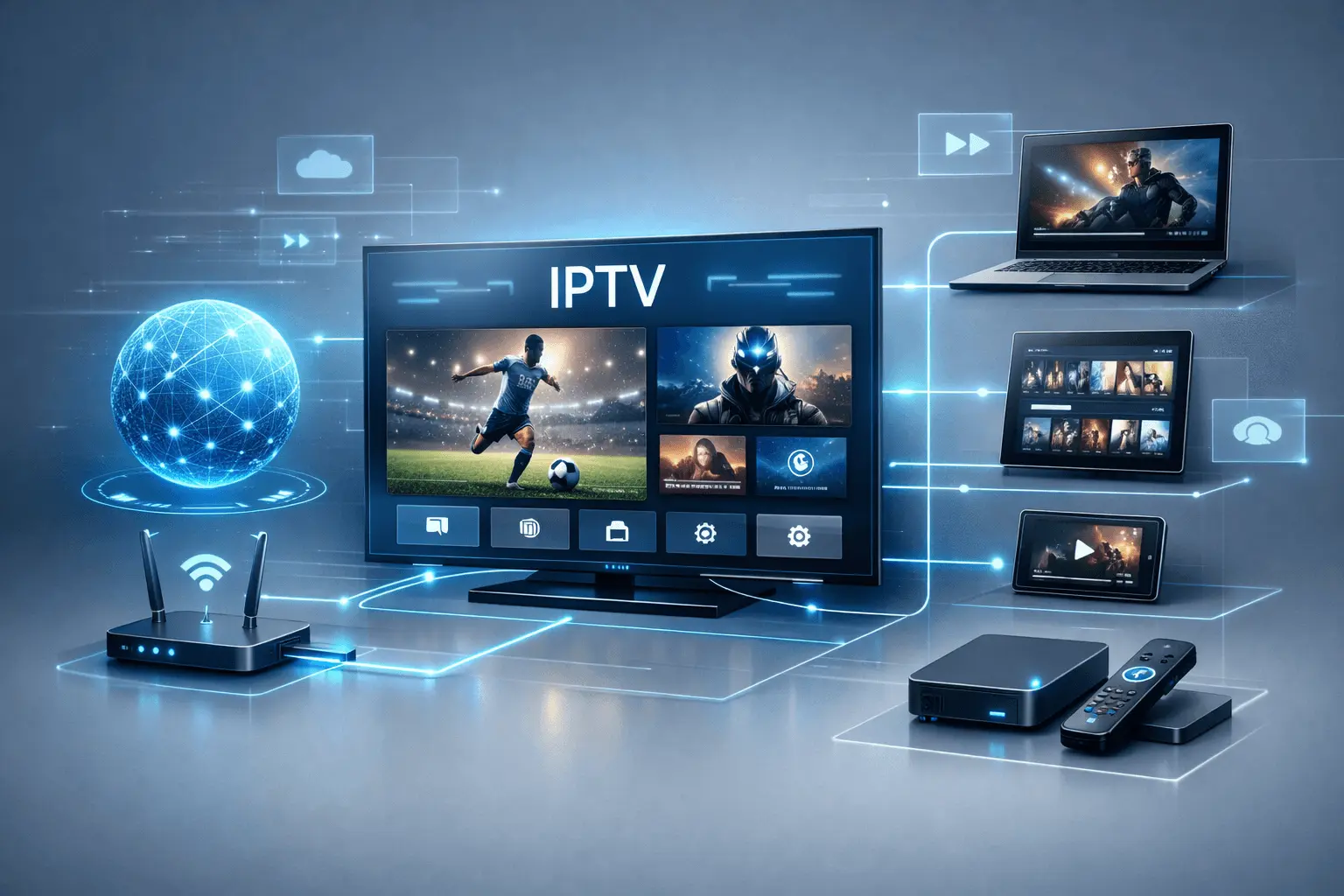 خطوة 1 تحميل تطبيق IPTV للمبتدئين شرح IPTV