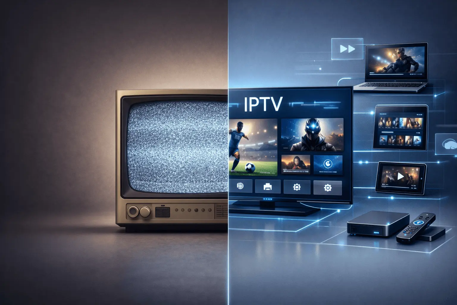 خطوة 2 إضافة بيانات اشتراك IPTV بدون تقطيع