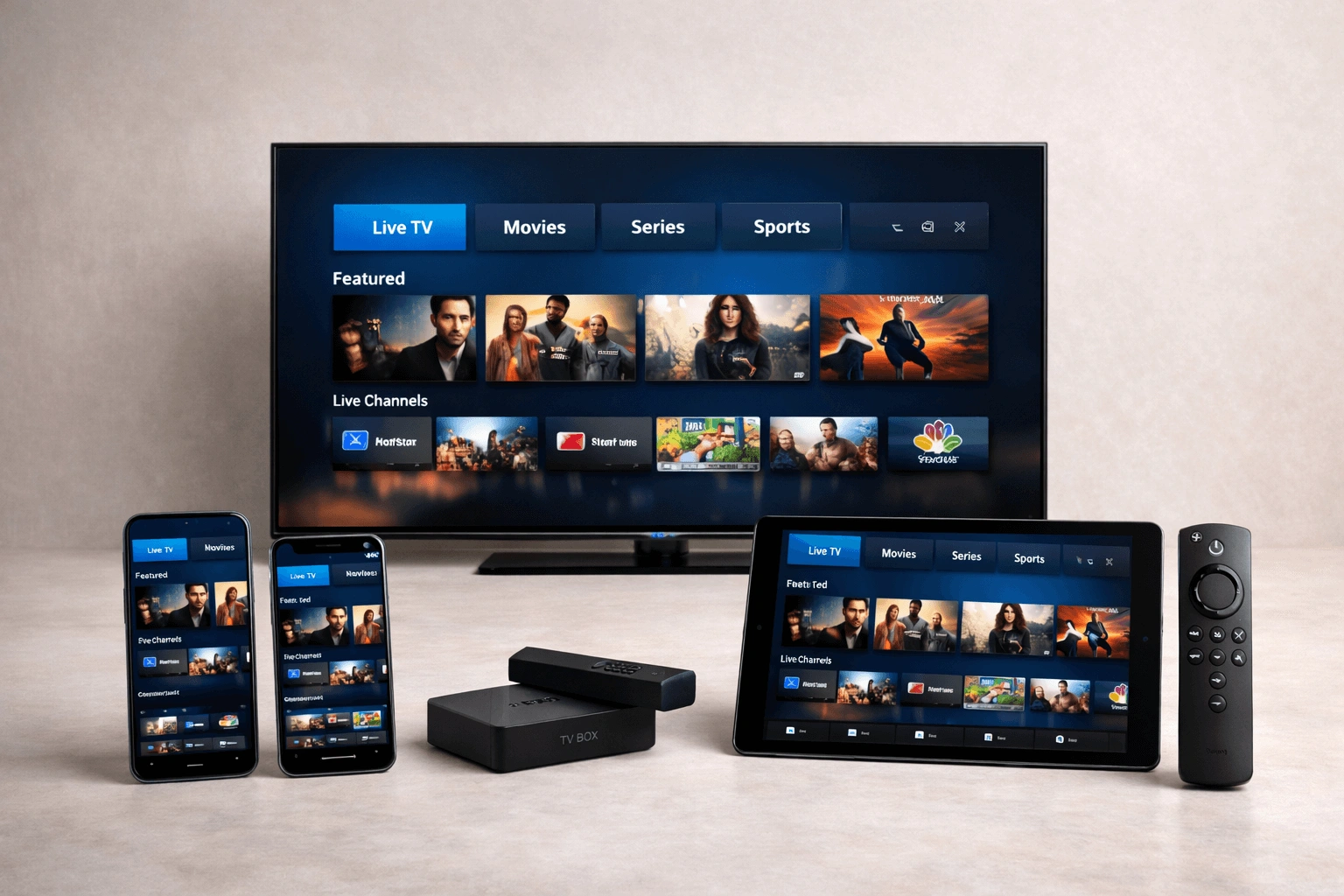 خطوة 3 تشغيل القنوات اشتراك IPTV عربي