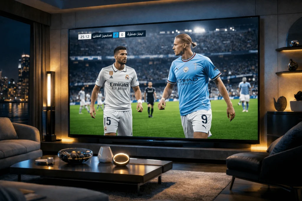 اشتراك IPTV بدون تقطيع للمباريات